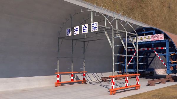 册亨县隧道施工动画制作公司 - 隧道施工工艺和施工方法 - 隧道施工汇报动画视频 - bim 工程施工动画